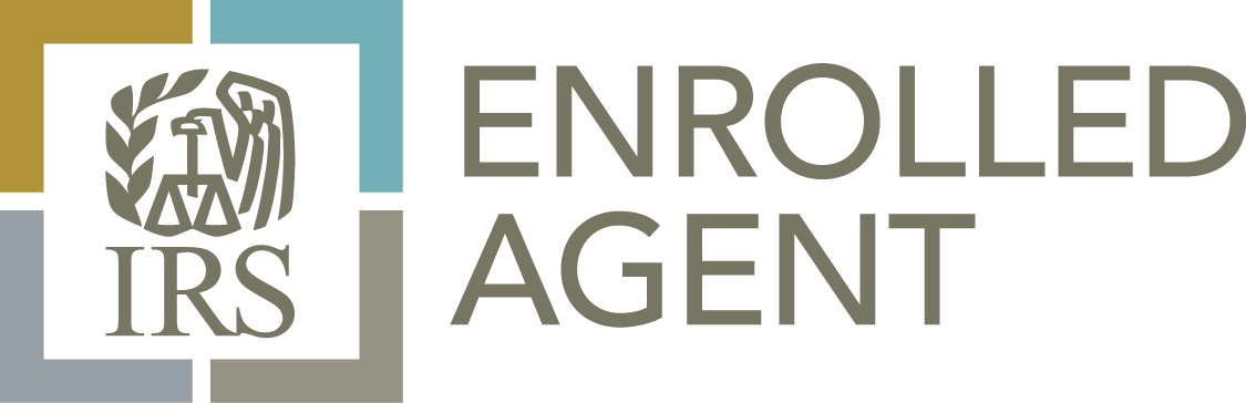 IRS Enrolled Agent official badge.